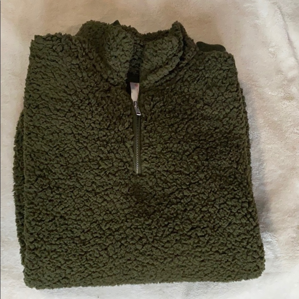 Sherpa pullover
